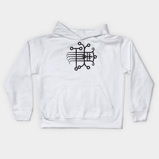 Seal Of Naberius Kids Hoodie